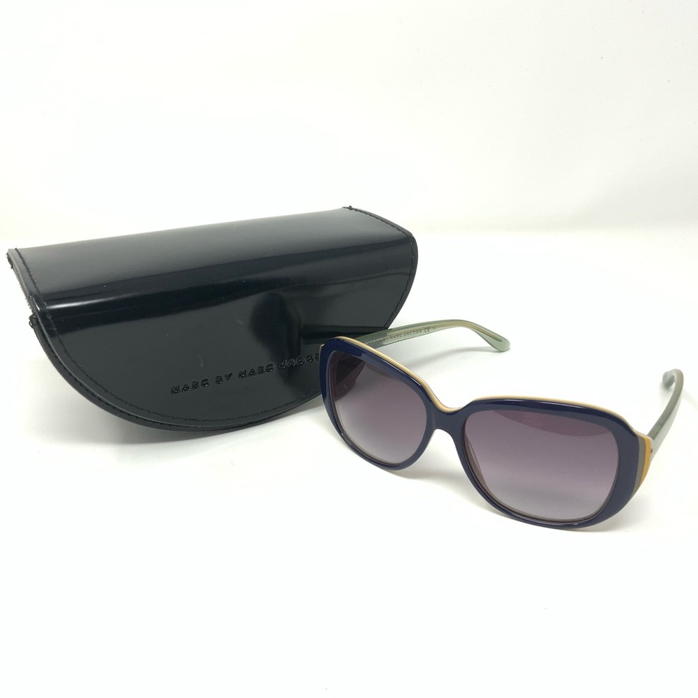 Marc by Marc Jacobs Sunglasses Navy Nude Green